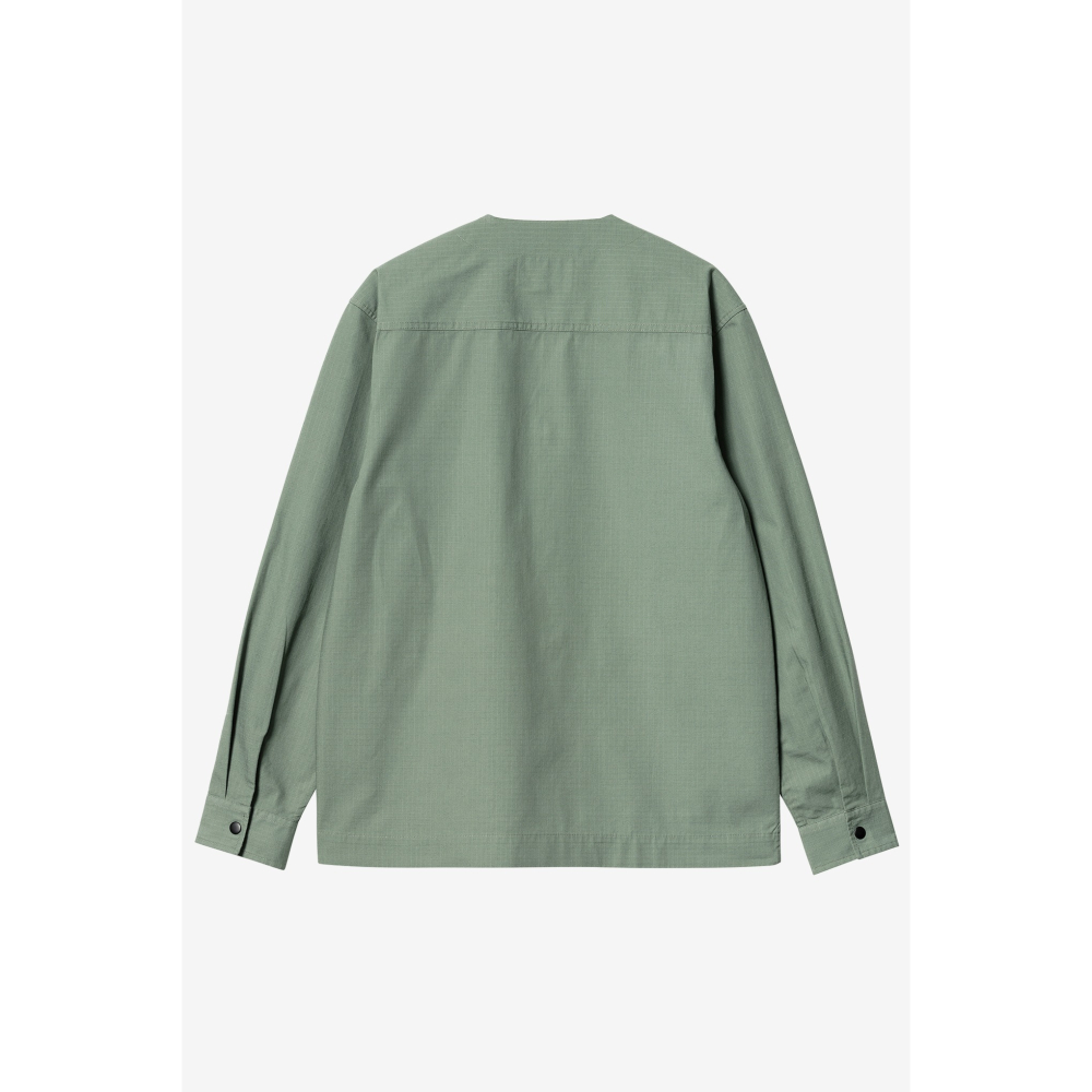 【Carhartt WIP 24SS】Elroy Shirt Jac (抗撕裂布) - 綠-細節圖2