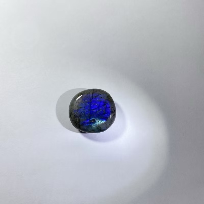 BKL原礦彩光拉長石滾石-細節圖2