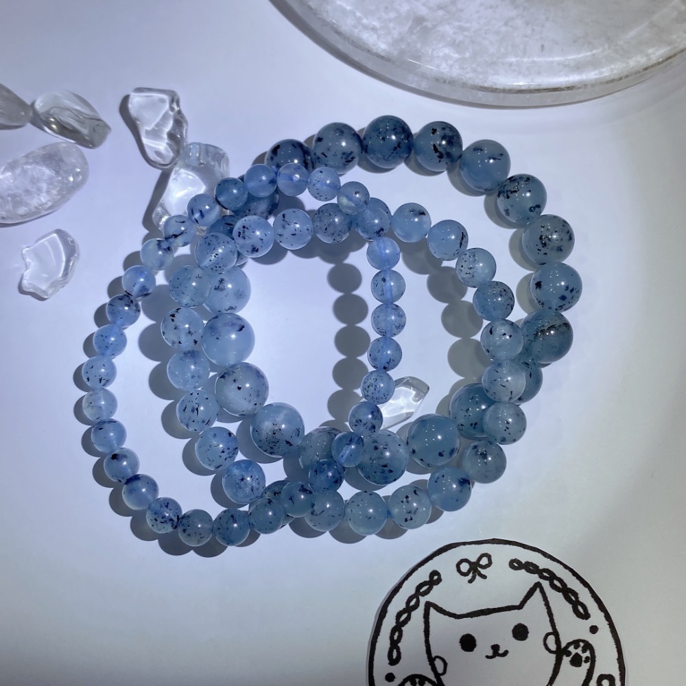 BKL海藍寶共生黑雲母-細節圖2