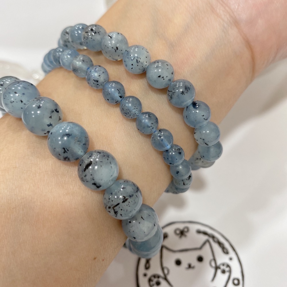 BKL海藍寶共生黑雲母-細節圖9