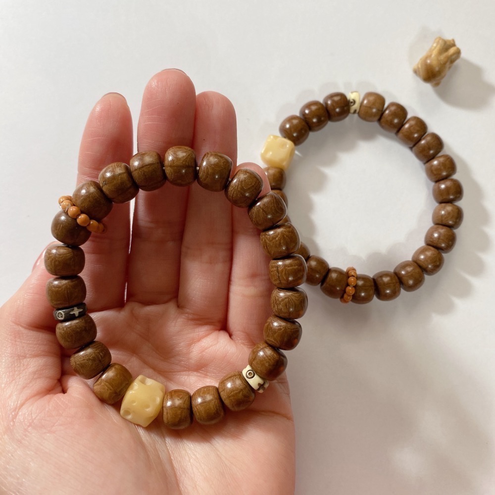 BKL山西六道木(降龍木)老型珠手串-細節圖5