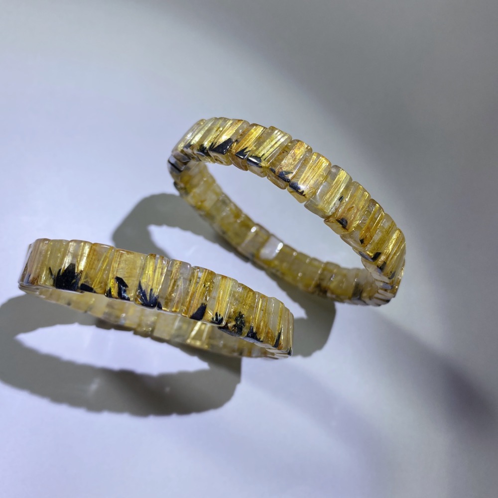 BKL巴西板鈦金髮晶 (鈦晶) 燕子鈦｜手排-細節圖2