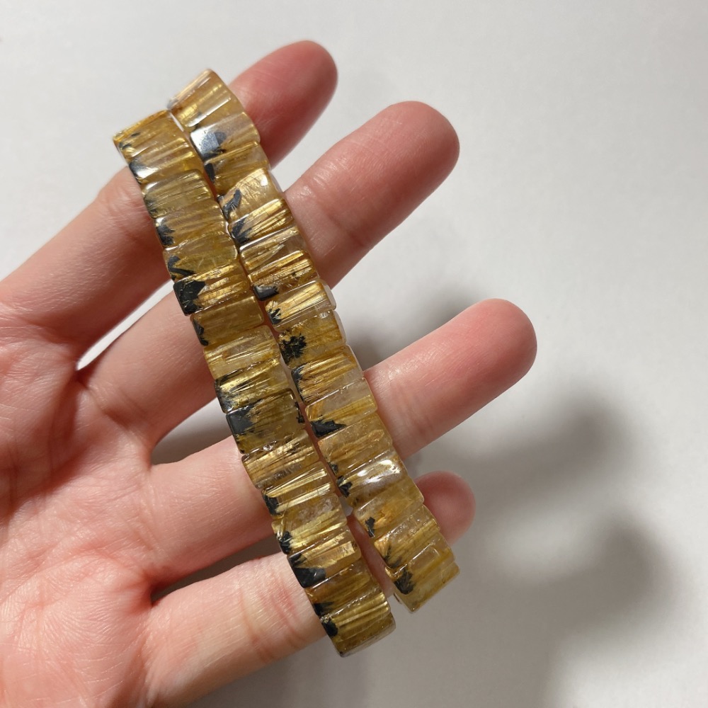 BKL巴西板鈦金髮晶 (鈦晶) 燕子鈦｜手排-細節圖4