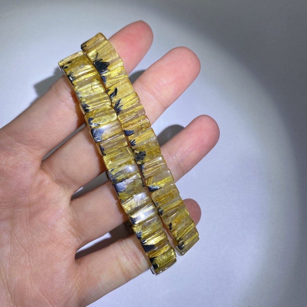 BKL巴西板鈦金髮晶 (鈦晶) 燕子鈦｜手排-細節圖5