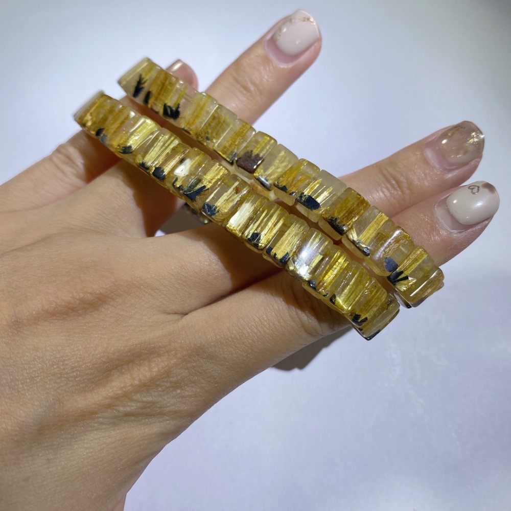 BKL巴西板鈦金髮晶 (鈦晶) 燕子鈦｜手排-細節圖7