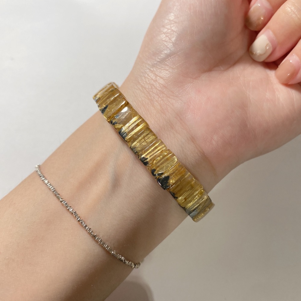 BKL巴西板鈦金髮晶 (鈦晶) 燕子鈦｜手排-細節圖8