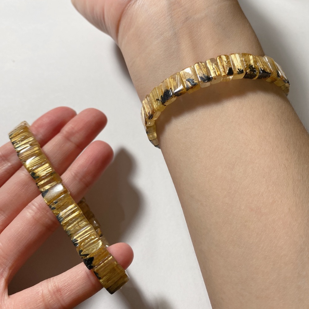 BKL巴西板鈦金髮晶 (鈦晶) 燕子鈦｜手排-細節圖9