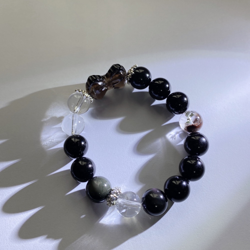 BKL多寶曜石x白水晶x幽靈｜設計款-細節圖3