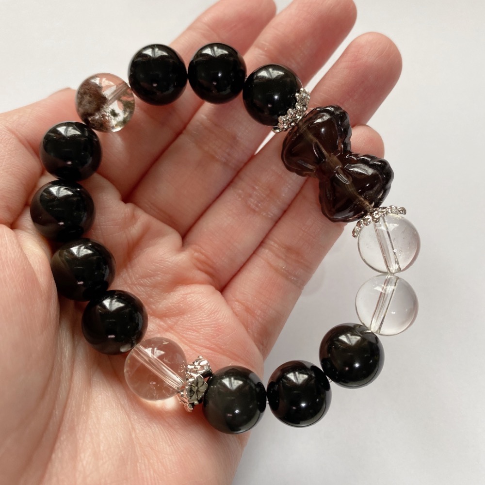 BKL多寶曜石x白水晶x幽靈｜設計款-細節圖4