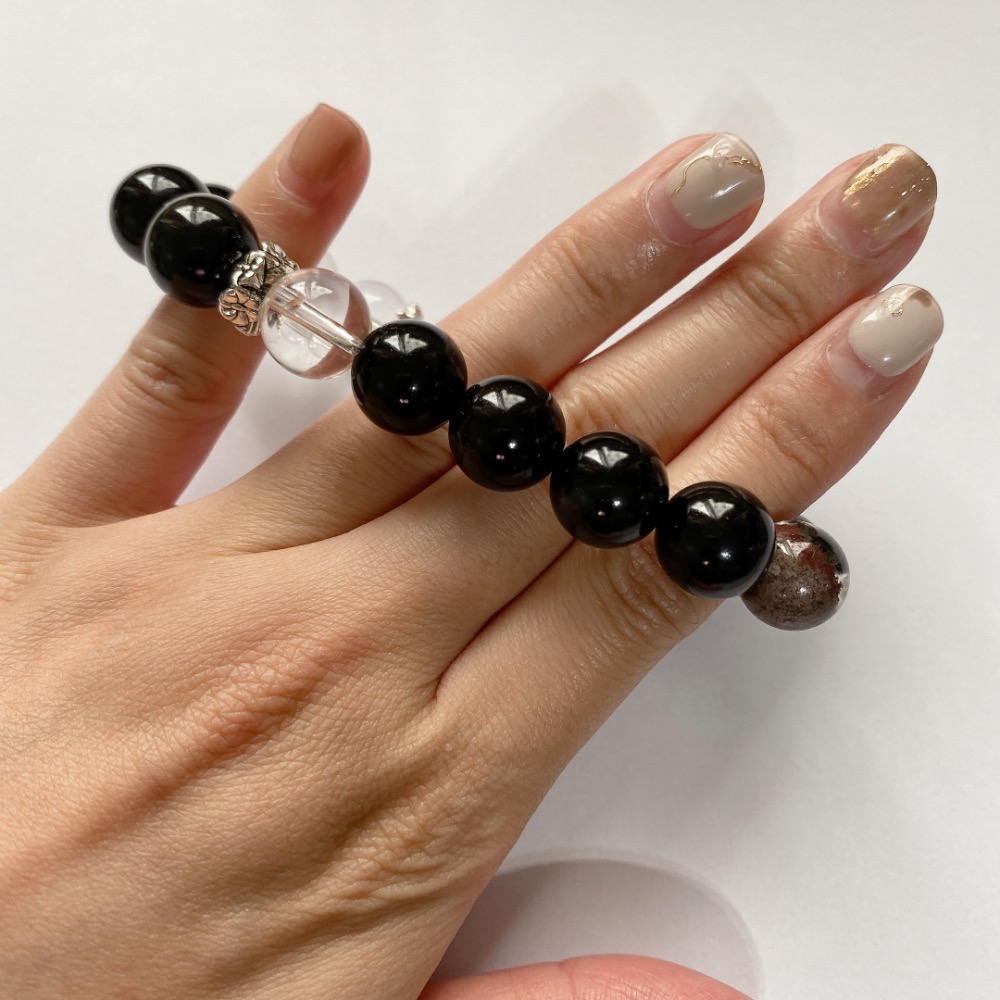 BKL多寶曜石x白水晶x幽靈｜設計款-細節圖6