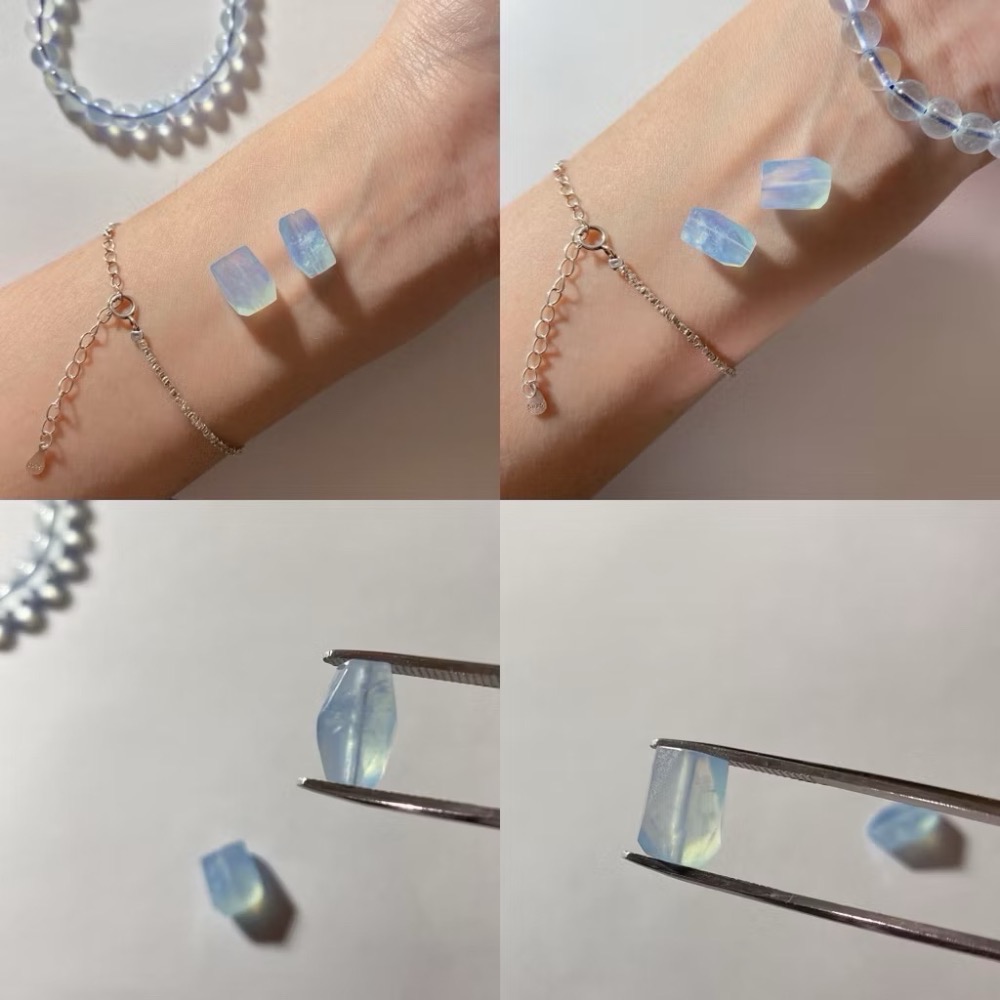 透體海藍寶2入組 1.6g·11x8x5mm