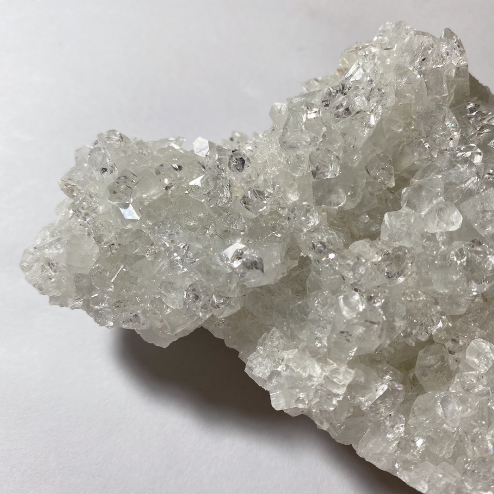 BKL高冰透印度鑽石魚眼石晶簇-細節圖8