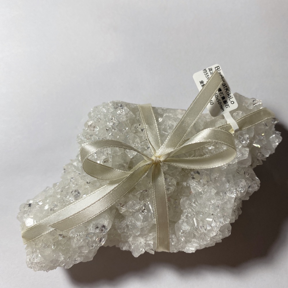 BKL高冰透印度鑽石魚眼石晶簇-細節圖11