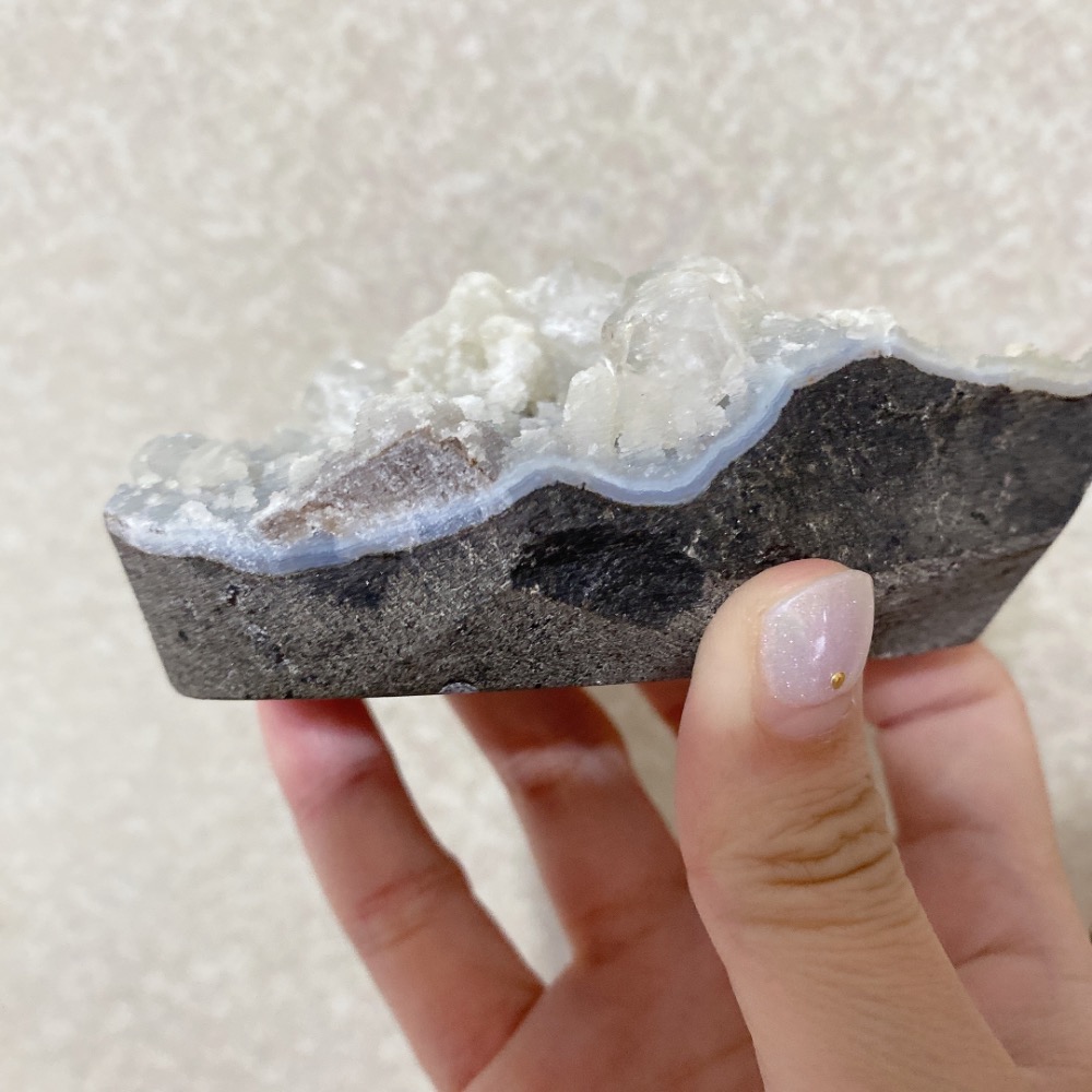 BKL印度鑽石魚眼石·藍底砂糖森林-細節圖3