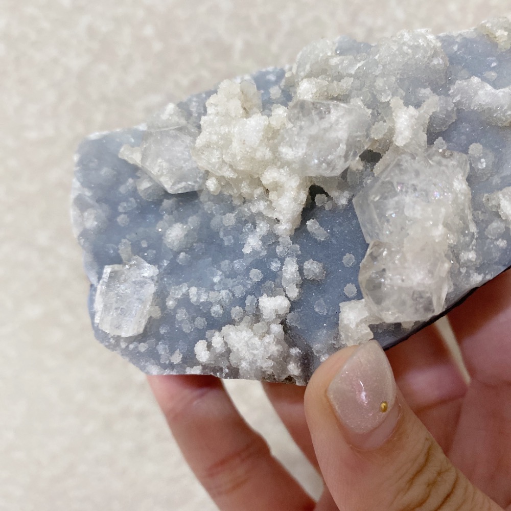 BKL印度鑽石魚眼石·藍底砂糖森林-細節圖5