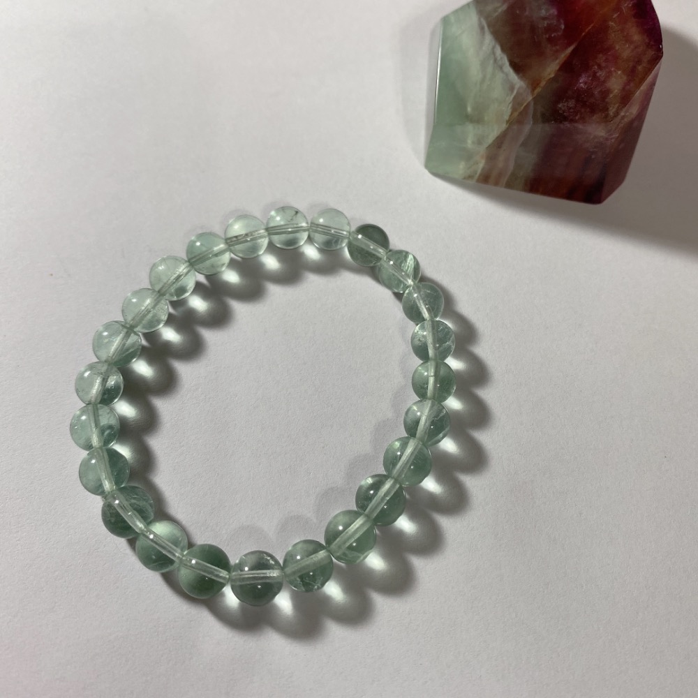 BKL糖果綠螢石、原礦隋形拋光切面-細節圖2