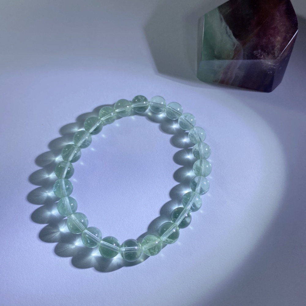 BKL糖果綠螢石、原礦隋形拋光切面-細節圖3