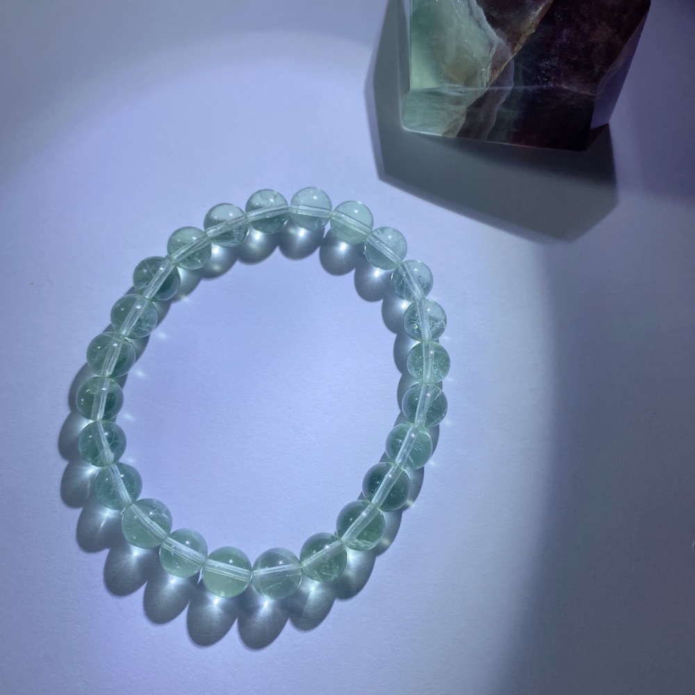 BKL糖果綠螢石、原礦隋形拋光切面-細節圖4