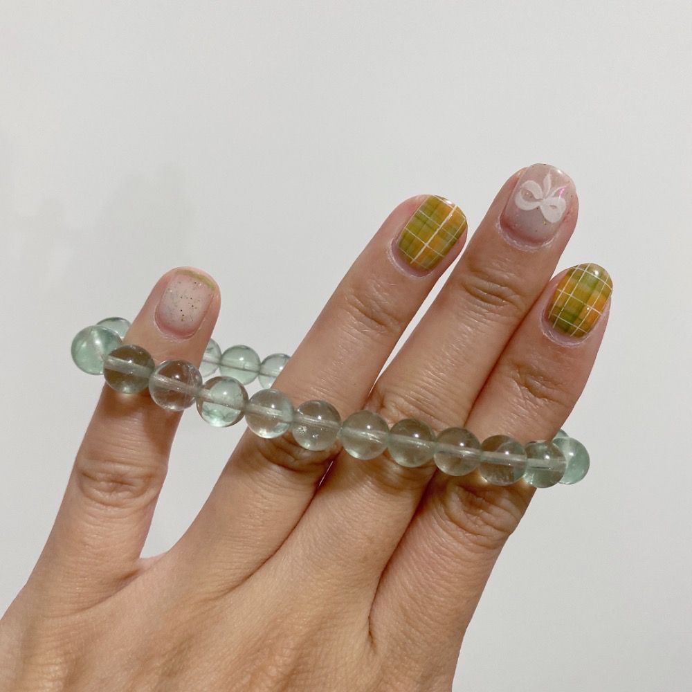 BKL糖果綠螢石、原礦隋形拋光切面-細節圖6