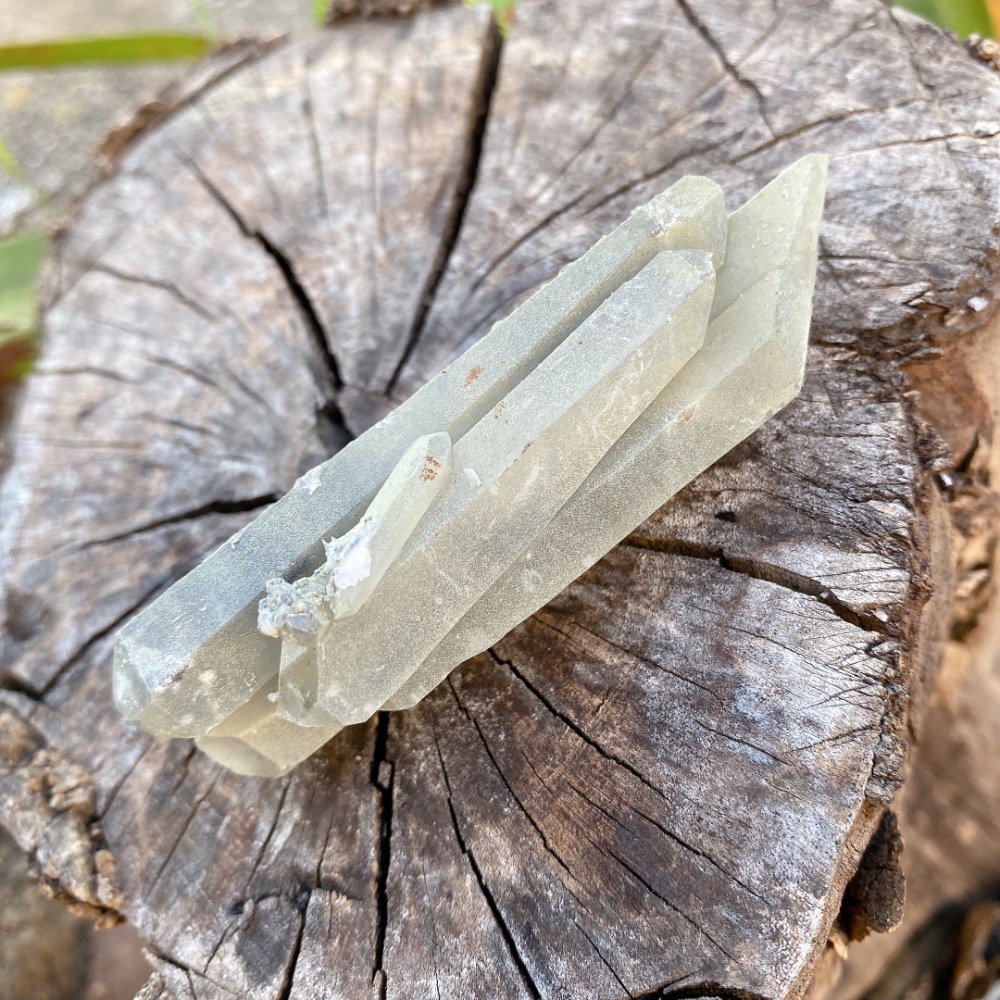 BKL蒙古多生綠水晶·共生綠泥白方解花花-細節圖3