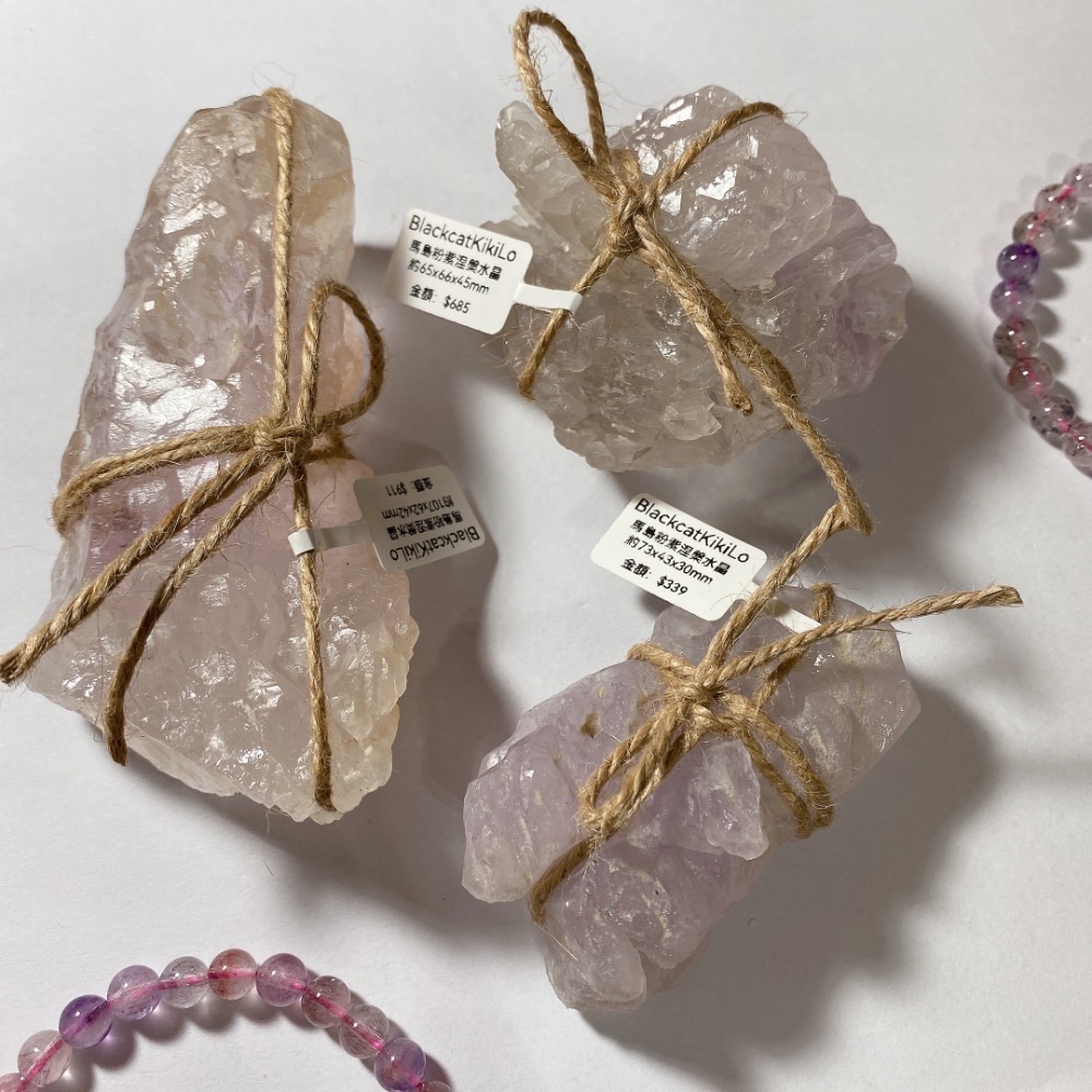 BKL馬達加斯加天然粉紫涅槃水晶-細節圖9