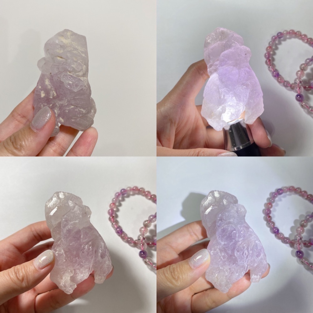 BKL馬達加斯加天然粉紫涅槃水晶-規格圖9