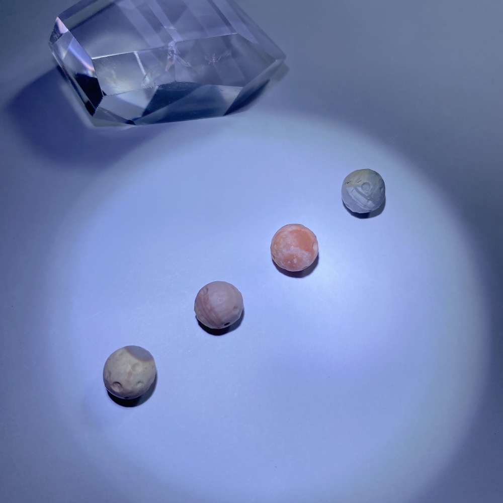 BKL天然阿拉善瑪瑙雕刻｜直通孔 *08/21更新-細節圖3