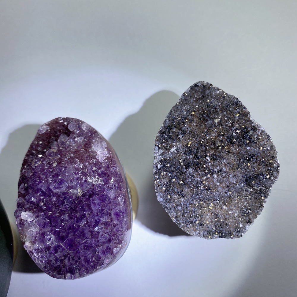 BKL烏拉圭彩紫晶簇恐龍蛋-細節圖6