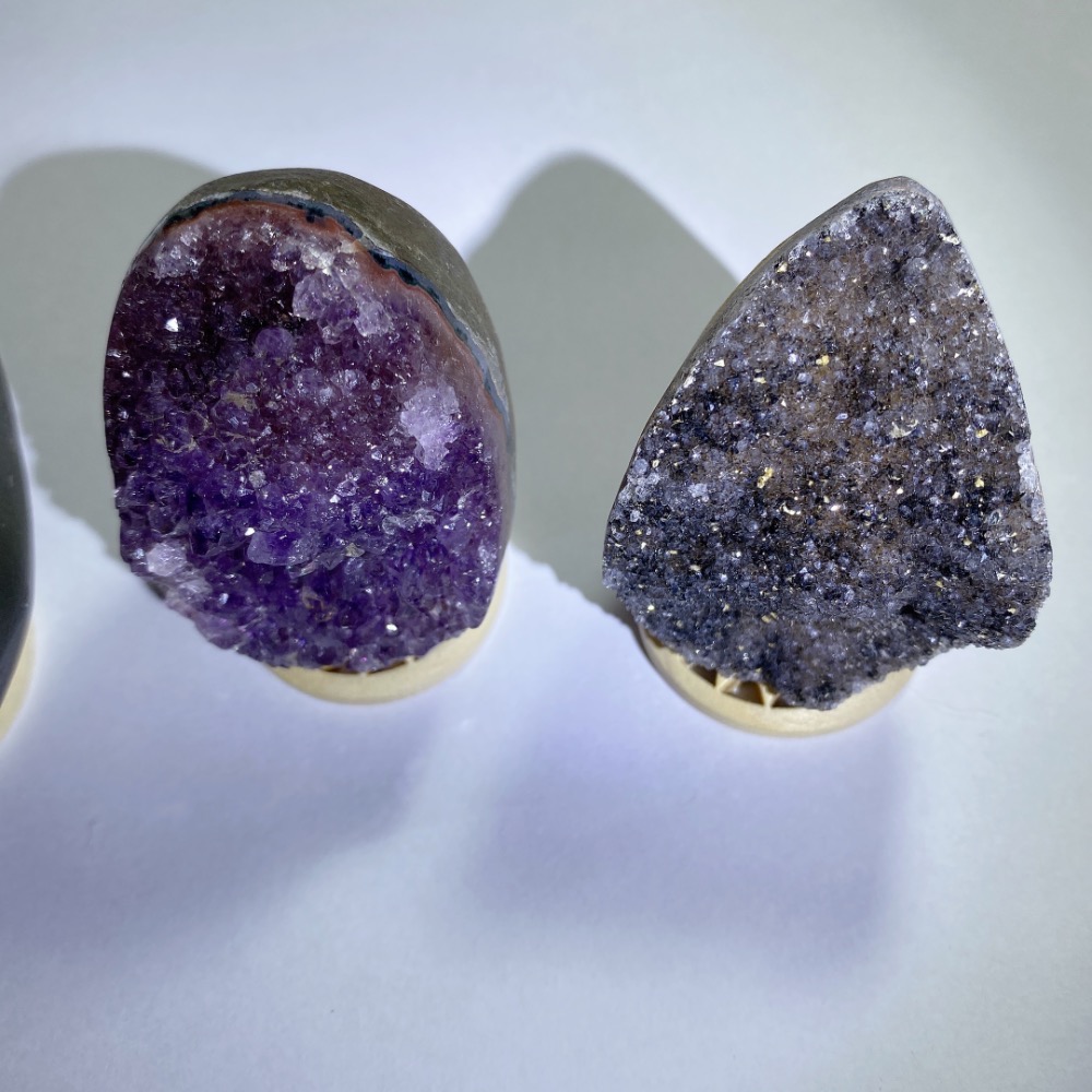 BKL烏拉圭彩紫晶簇恐龍蛋-細節圖8