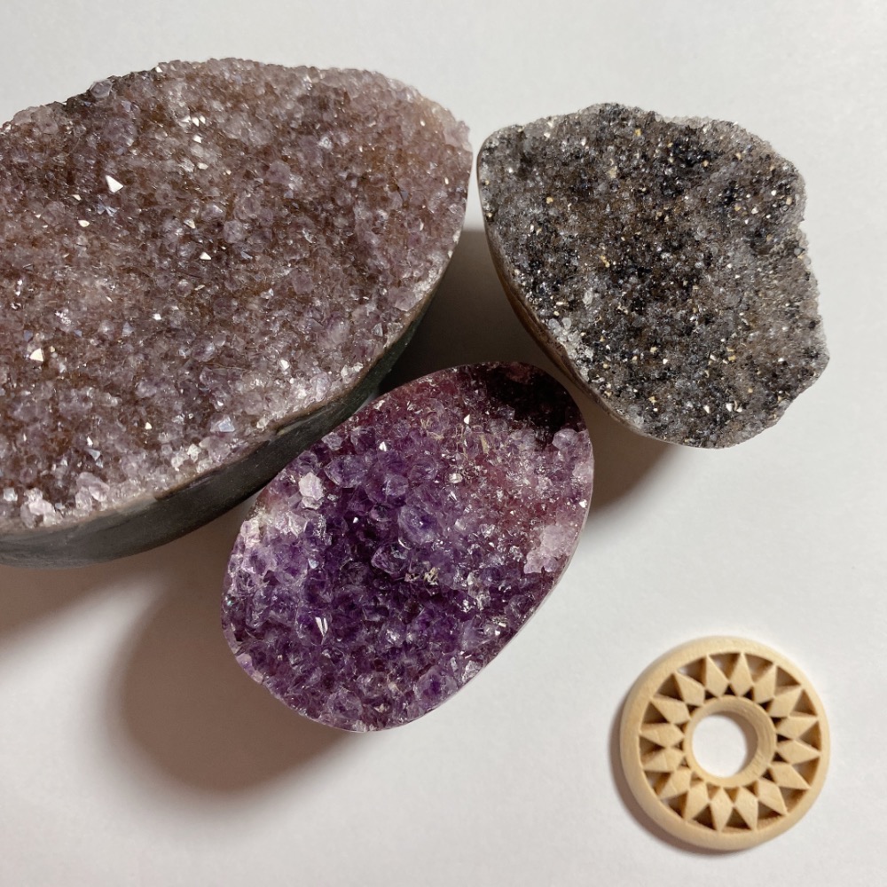 BKL烏拉圭彩紫晶簇恐龍蛋-細節圖9