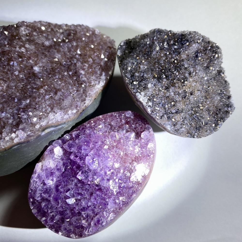 BKL烏拉圭彩紫晶簇恐龍蛋-細節圖10