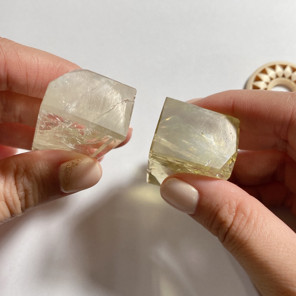 BKL天然彩虹檸檬黃水晶｜能量柱-細節圖6