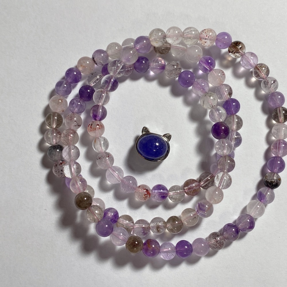 BKL坦桑石(丹泉石)貓咪鑲嵌盒子｜路路通-細節圖2