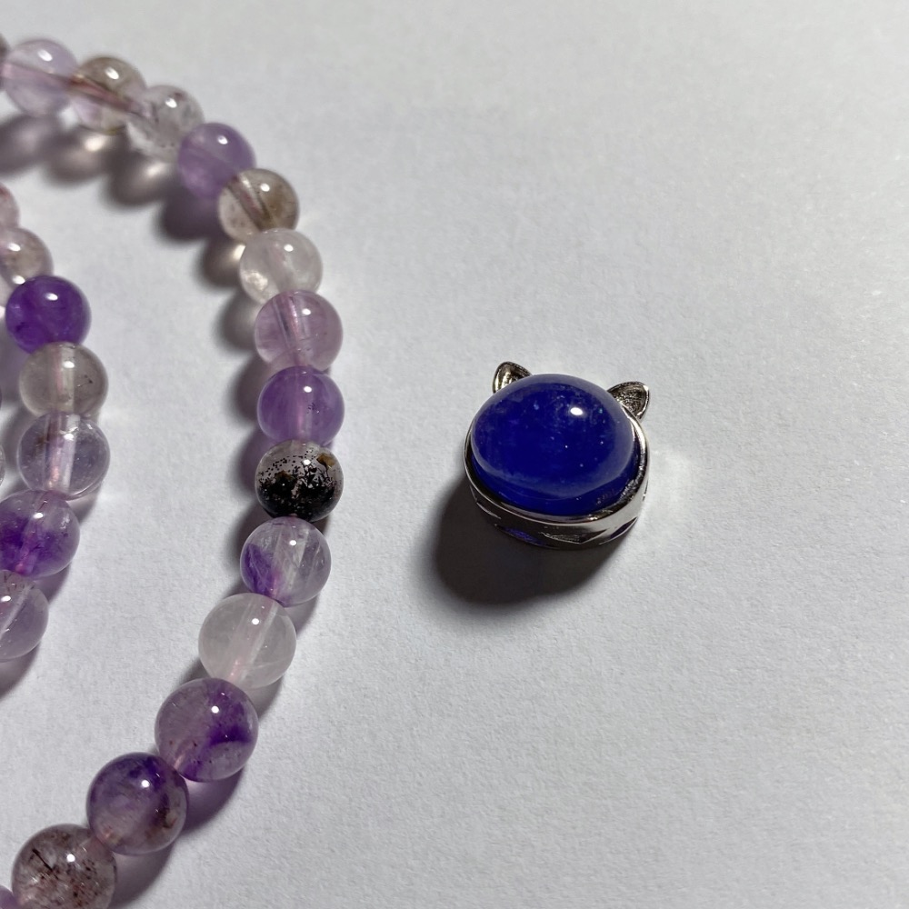 BKL坦桑石(丹泉石)貓咪鑲嵌盒子｜路路通-細節圖4