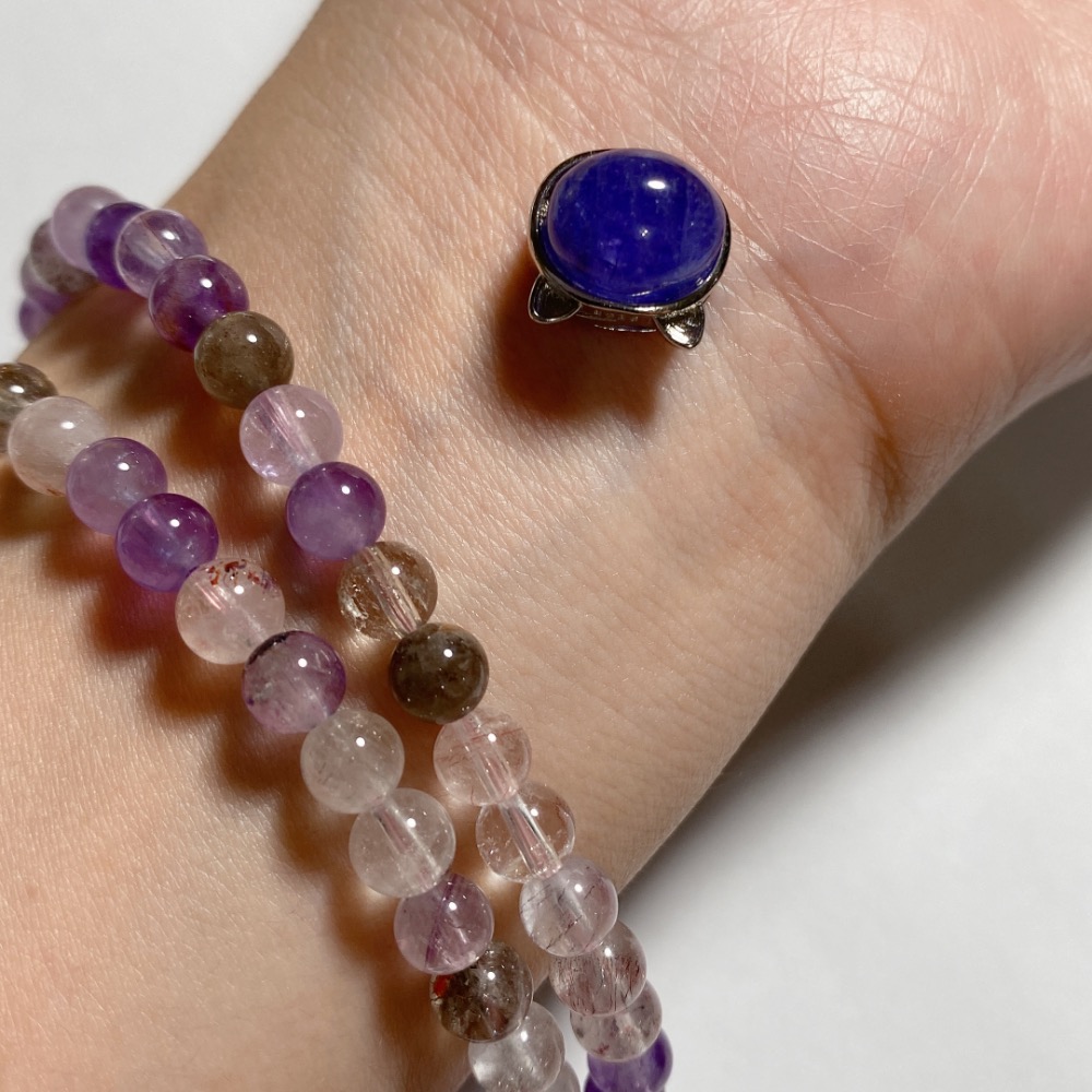 BKL坦桑石(丹泉石)貓咪鑲嵌盒子｜路路通-細節圖6