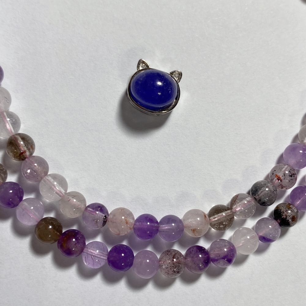 BKL坦桑石(丹泉石)貓咪鑲嵌盒子｜路路通-細節圖11