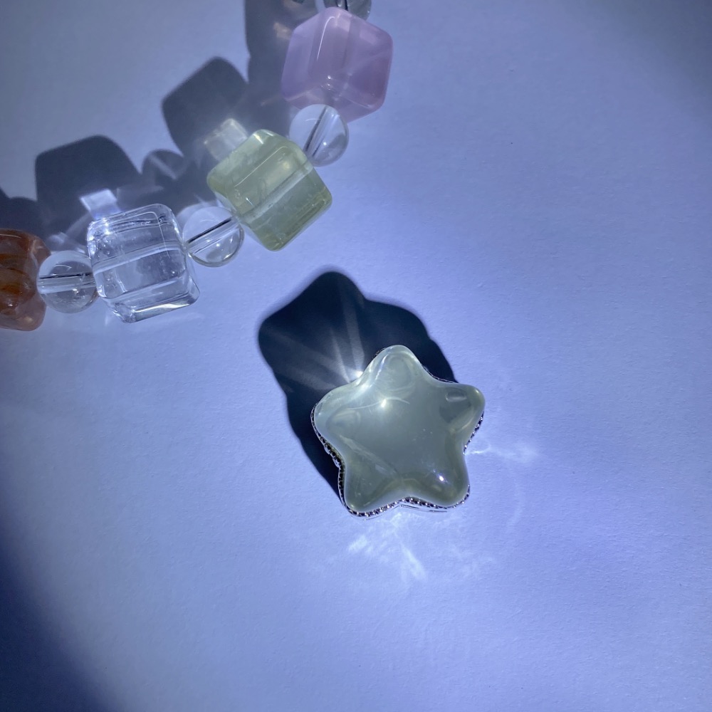 BKL檸檬晶五角星白銅盒子｜路路通-細節圖3