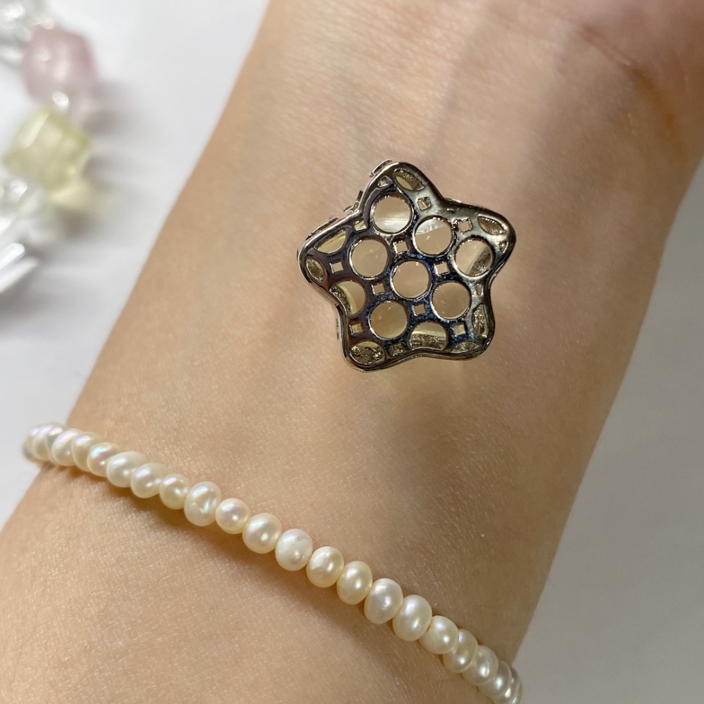 BKL檸檬晶五角星白銅盒子｜路路通-細節圖7