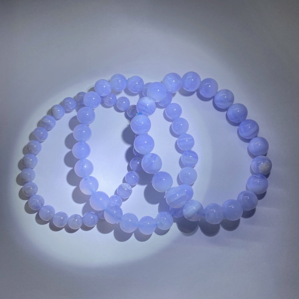 BKL藍紋瑪瑙 (藍玉髓)-細節圖2