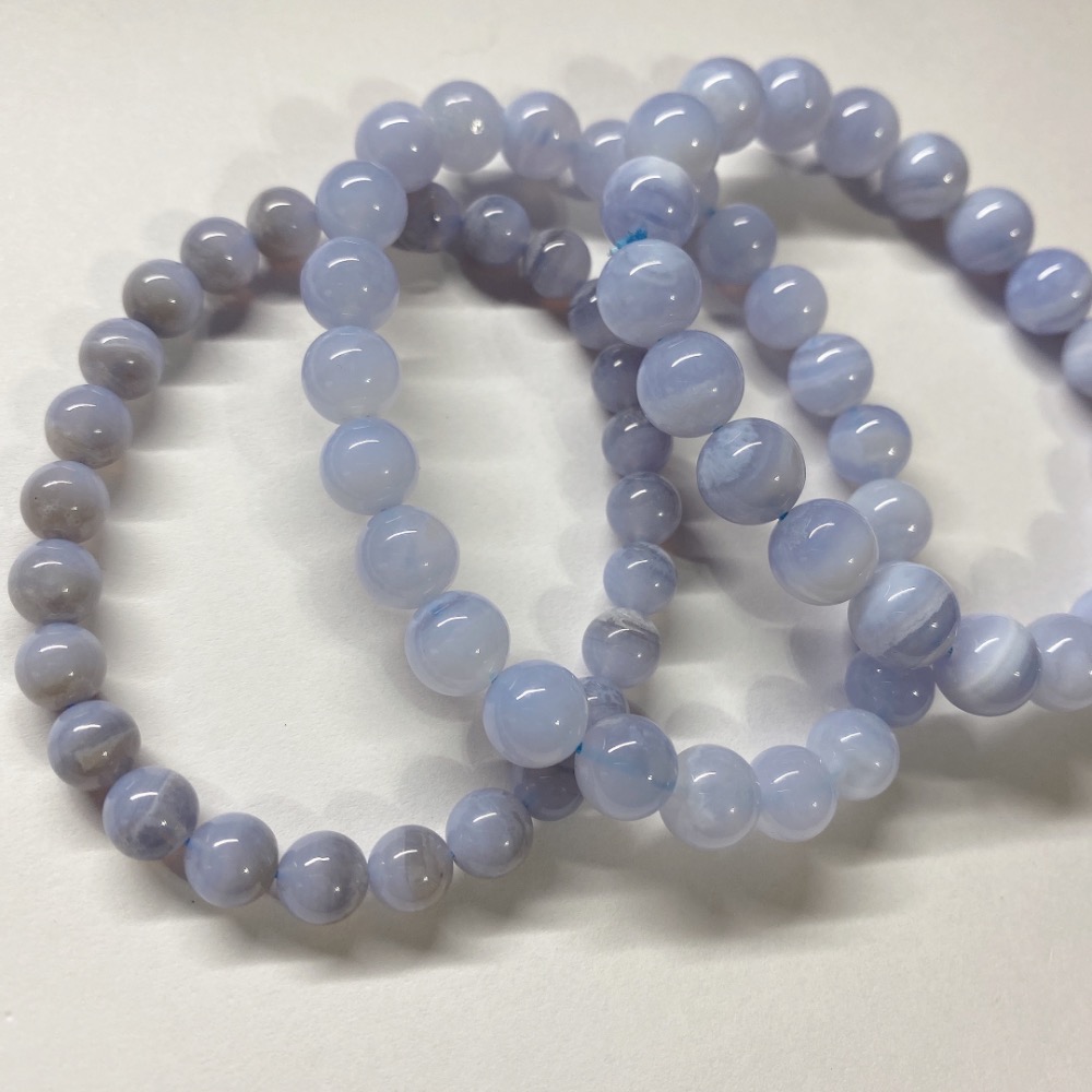 BKL藍紋瑪瑙 (藍玉髓)-細節圖4