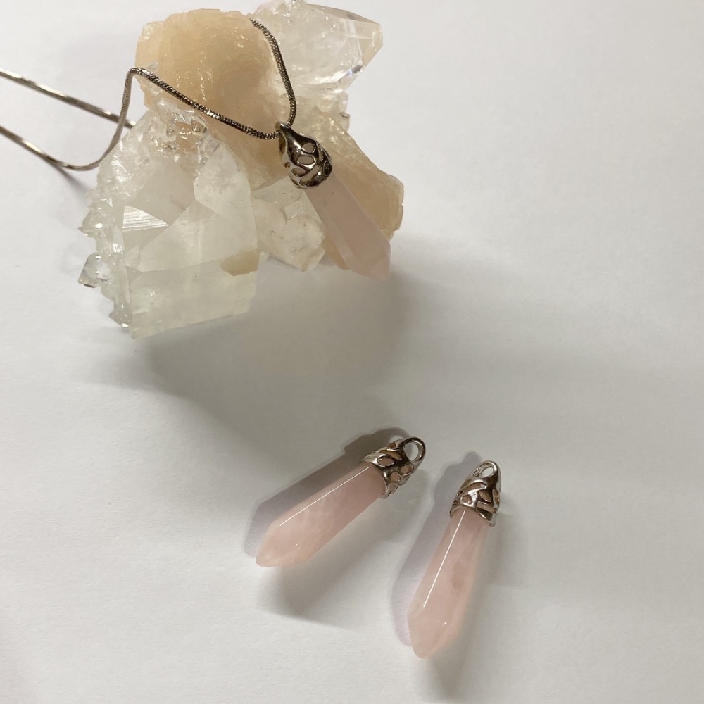 BKL粉晶靈擺吊墜｜福利-細節圖4