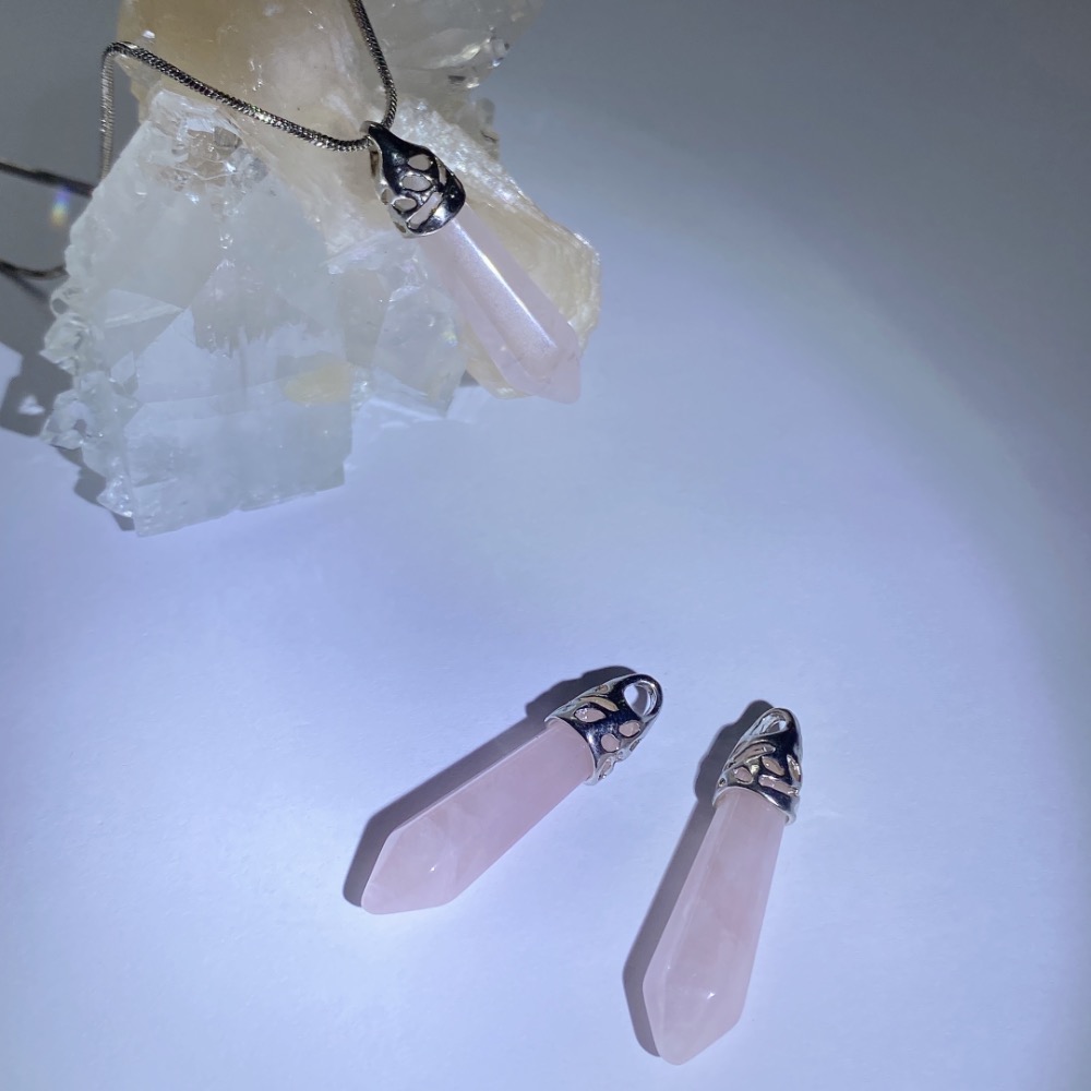 BKL粉晶靈擺吊墜｜福利-細節圖5