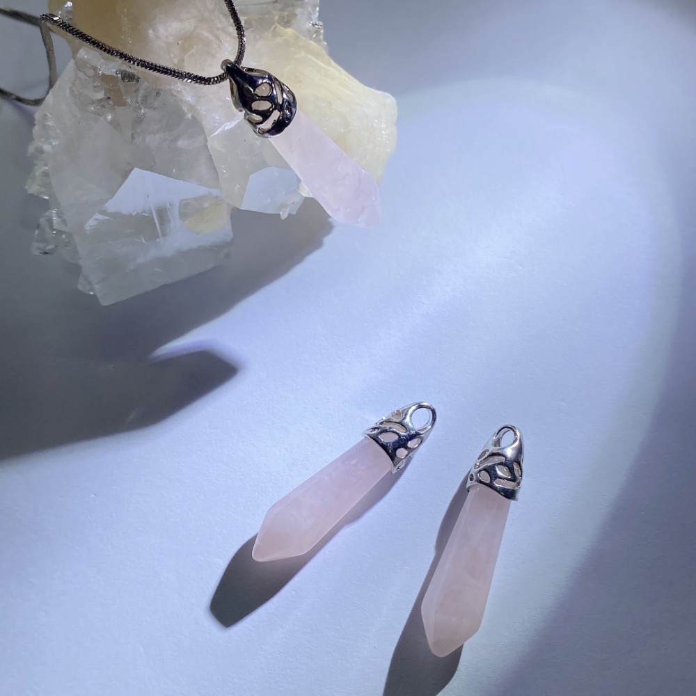 BKL粉晶靈擺吊墜｜福利-細節圖6