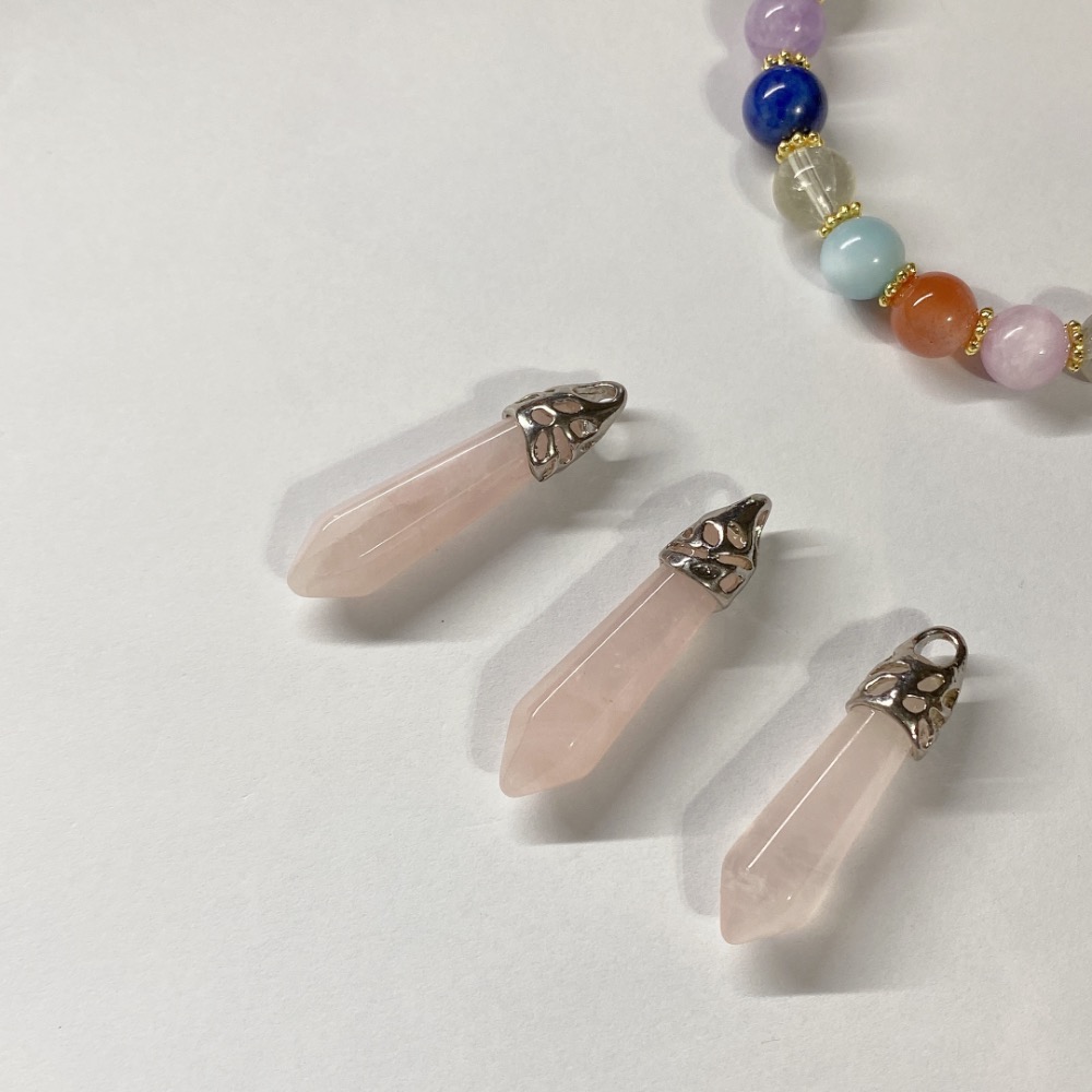 BKL粉晶靈擺吊墜｜福利-細節圖9