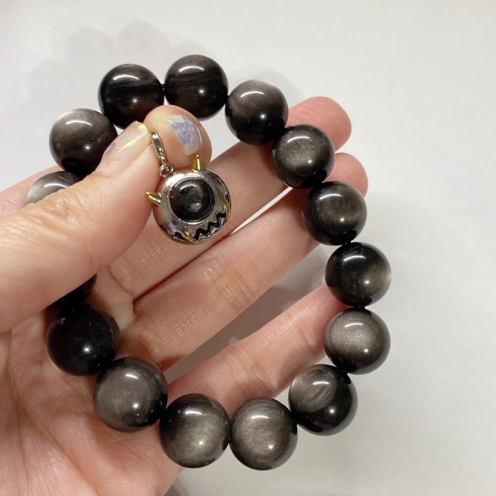 BKL精品級雙眼銀曜石-細節圖5