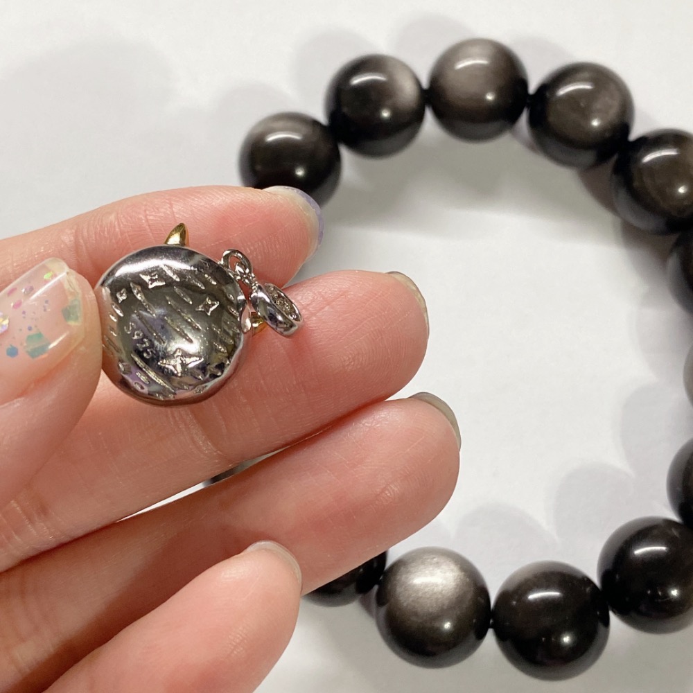 BKL精品級雙眼銀曜石-細節圖8