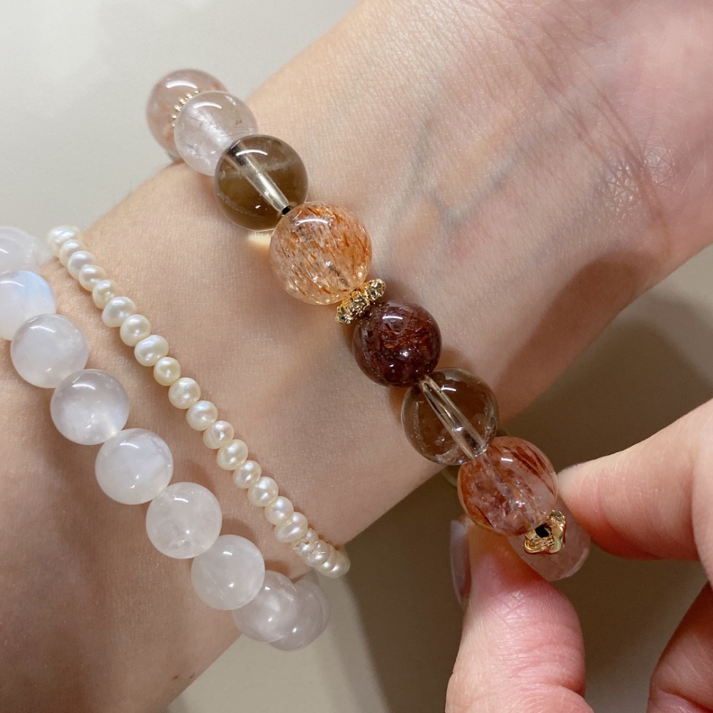 BKL黑金超七x紅銅髮晶x茶晶｜設計款-細節圖6