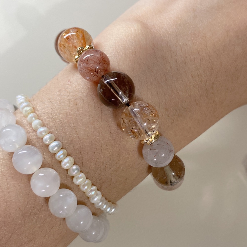 BKL黑金超七x紅銅髮晶x茶晶｜設計款-細節圖7