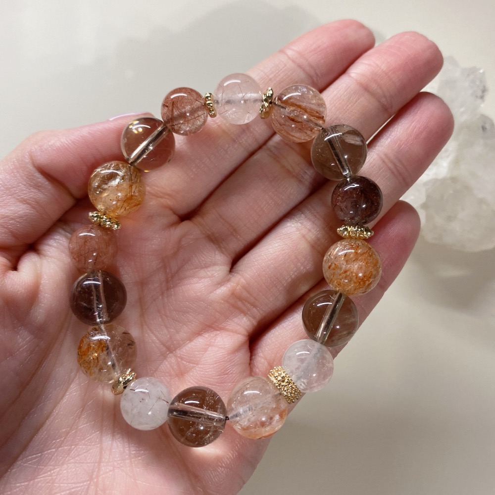 BKL黑金超七x紅銅髮晶x茶晶｜設計款-細節圖8