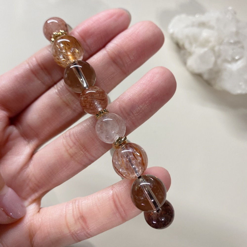 BKL黑金超七x紅銅髮晶x茶晶｜設計款-細節圖10